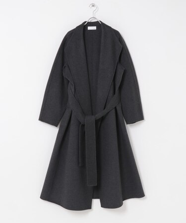 Mewl　リバーロングフレアウールコート