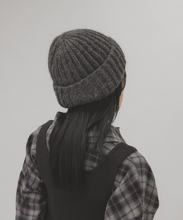 リブニットビーニー