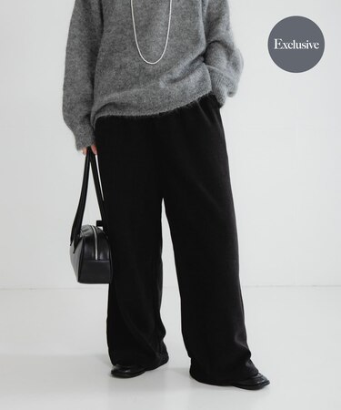 『別注』THOUSAND MILE×URBAN RESEARCH　KNIT FREECE LONG PANTS