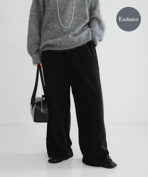 『別注』THOUSAND MILE×URBAN RESEARCH　KNIT FREECE LONG PANTS