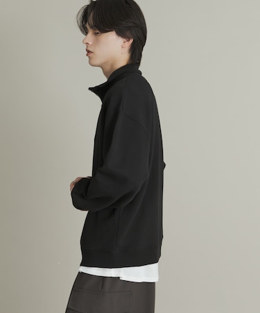 『一部WEB限定カラー』ハーフジップロングスリーブスウェット