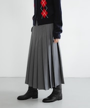 ラッププリーツスカート