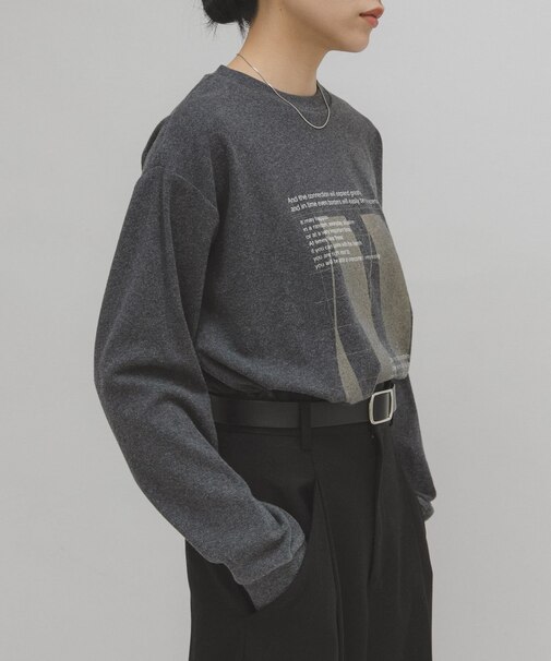 ナップドルーズプリントTEE