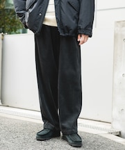 2タック太畝コーデュロイパンツ