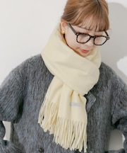 ムジシンプルマフラー