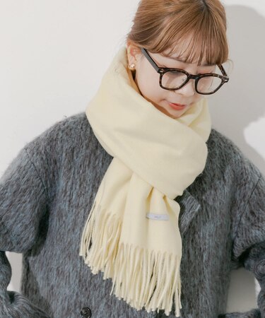 ムジシンプルマフラー