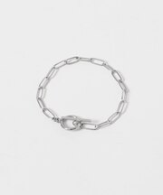 ロング小判チェーンブレスレット