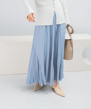 ワッシャープリーツスカート