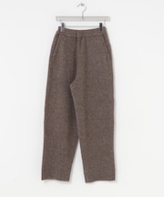 new basic CASHMERE SILK MOULINE LONGPANTS