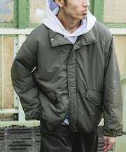 中綿ショートモッズコート