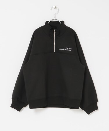 『WEB／一部店舗限定』『セットアップ対応』ハーフジップダンボールプルオーバー(KIDS)