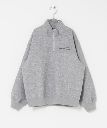 『WEB／一部店舗限定』『セットアップ対応』ハーフジップダンボールプルオーバー(KIDS)