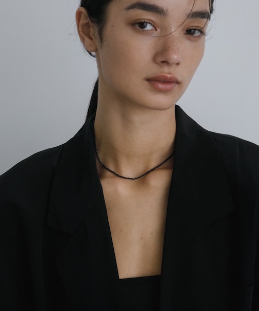 decor『デコール』　Cut beads necklace