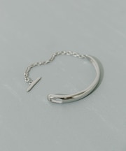 ステンレスカーブバーマンテルブレスレット