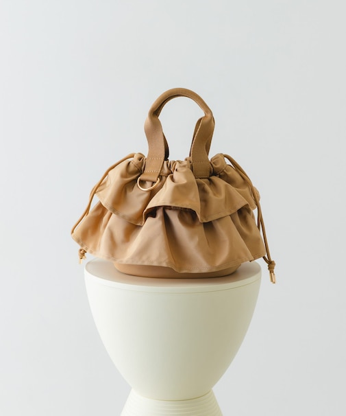 軽量フリルキンチャクバッグ