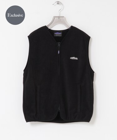 『別注』THOUSAND MILE×URBAN RESEARCH　KNIT FREECE ZIP VEST