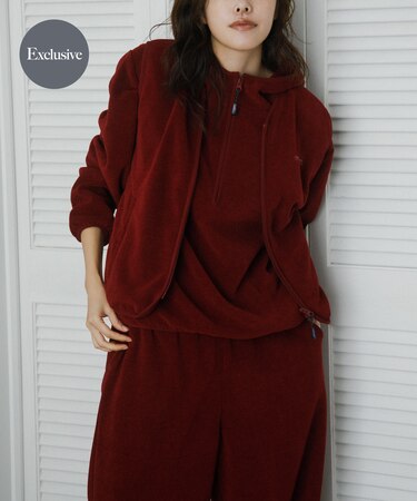 『別注』THOUSAND MILE×URBAN RESEARCH　KNIT FREECE ZIP VEST