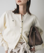 ポケットデザインカーディガン