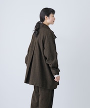 Wool short coat