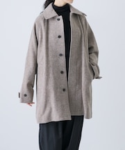Wool short coat