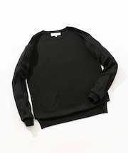 『XLサイズあり』『UR TECH』ハイゲージクルーネックニット