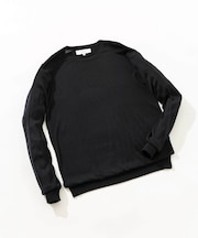 『XLサイズあり』『UR TECH』ハイゲージクルーネックニット