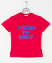 Teya　Flock Letter T-shirts