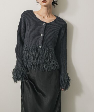 フェザーフリンジセーター