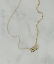 スクエアプレートトップネックレス