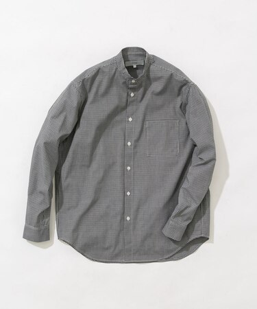 アーバンリラックスバンドカラーシャツ