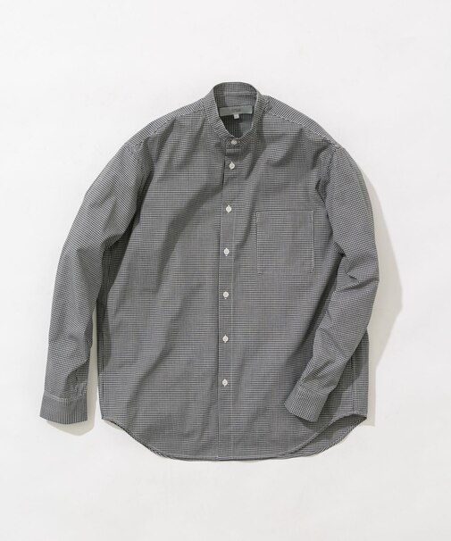 アーバンリラックスバンドカラーシャツ
