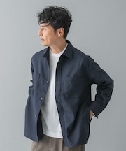 『静電気防止』『XLサイズあり』アーバンリラックスソフトツイルポケットシャツ