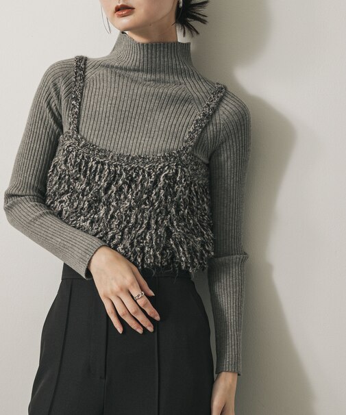 ニットブラビスチェ