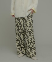 ニュアンスプリントイージーパンツ