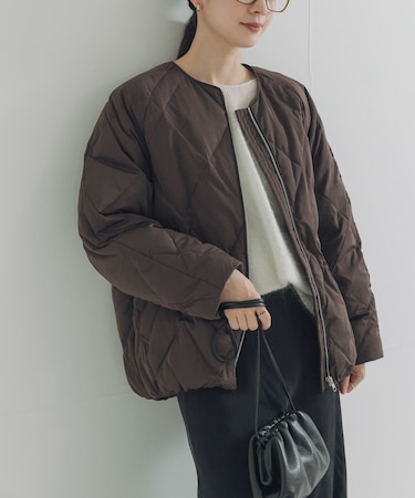 『WEB限定』コクーンキルティングダウン