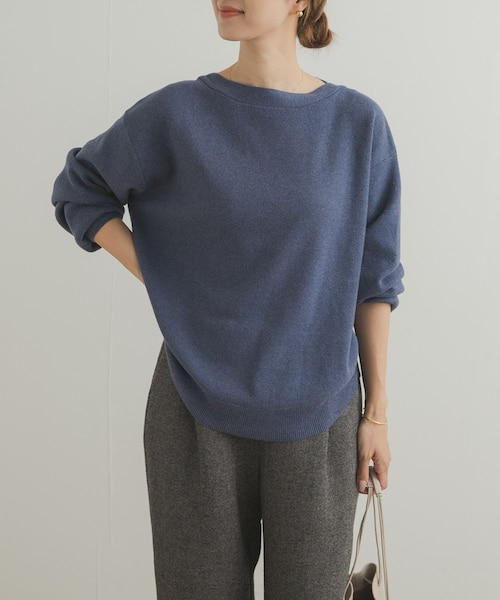 コットンウールボートネックニット｜アーバンリサーチの通販｜&mall