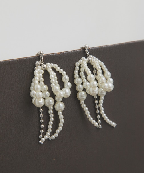 パールボールピアス