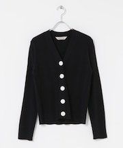 Torrazzo Donna　Rib Knit Cardigan