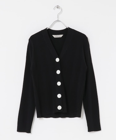 Torrazzo Donna　Rib Knit Cardigan