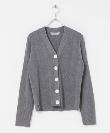 Torrazzo Donna　Rib Knit Cardigan