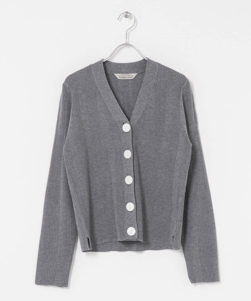 Torrazzo Donna　Rib Knit Cardigan