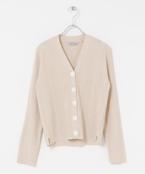 Torrazzo Donna　Rib Knit Cardigan