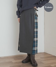 『別注』O’NEIL OF DUBLIN×DOORS COMBI QUILT SKIRT
