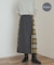 『別注』O’NEIL OF DUBLIN×DOORS　COMBI QUILT SKIRT