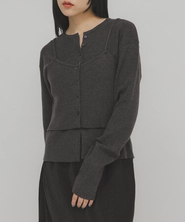 ビスチェSETニット