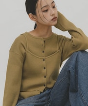 ビスチェSETニット