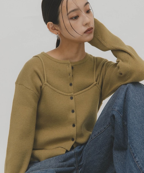 ビスチェSETニット