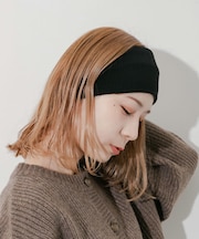 リブワイドヘアバンド