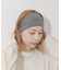 リブワイドヘアバンド