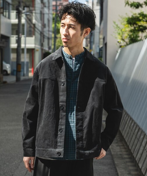 コーデュロイ トラッカージャケット